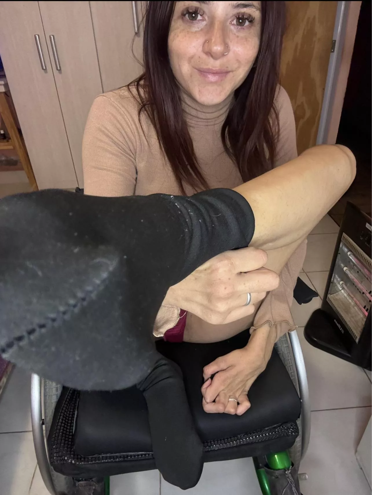 Black stockings for this winter 