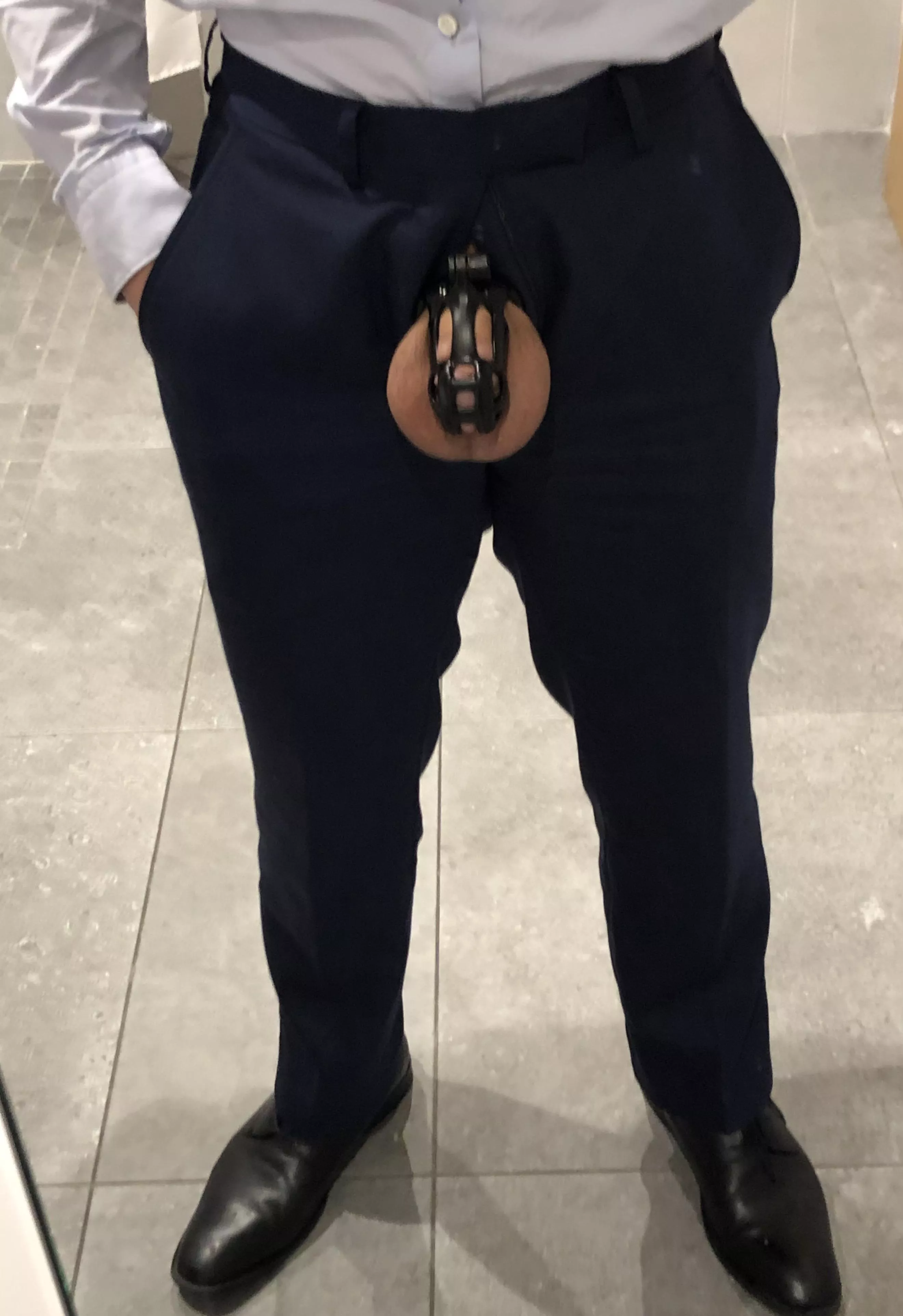 Cage check at work - balls  are so full