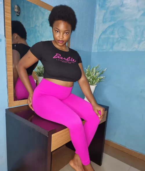 Cone worship this Ebony Goddess with your money