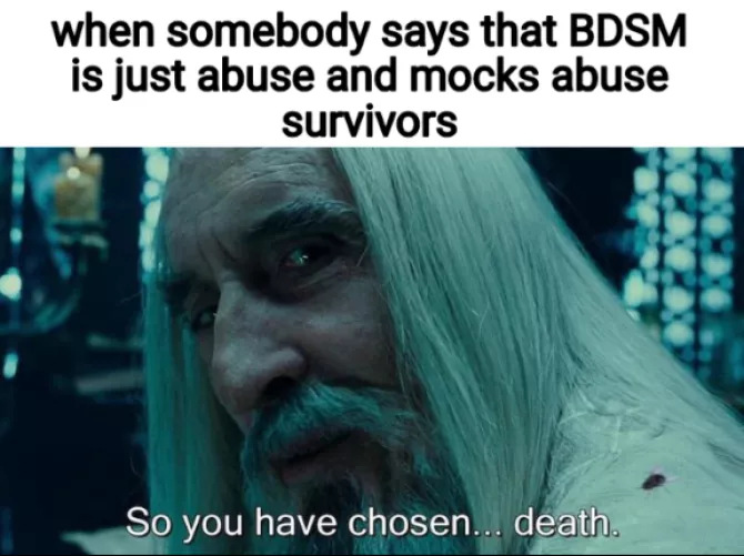 (CW: mentions+accusations of abuse) Hi, I am abuse survivors! Your opinion is *loud incorrect buzzer*