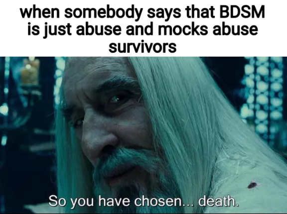 (CW: mentions+accusations of abuse) Hi, I am abuse survivors! Your opinion is *loud incorrect buzzer*