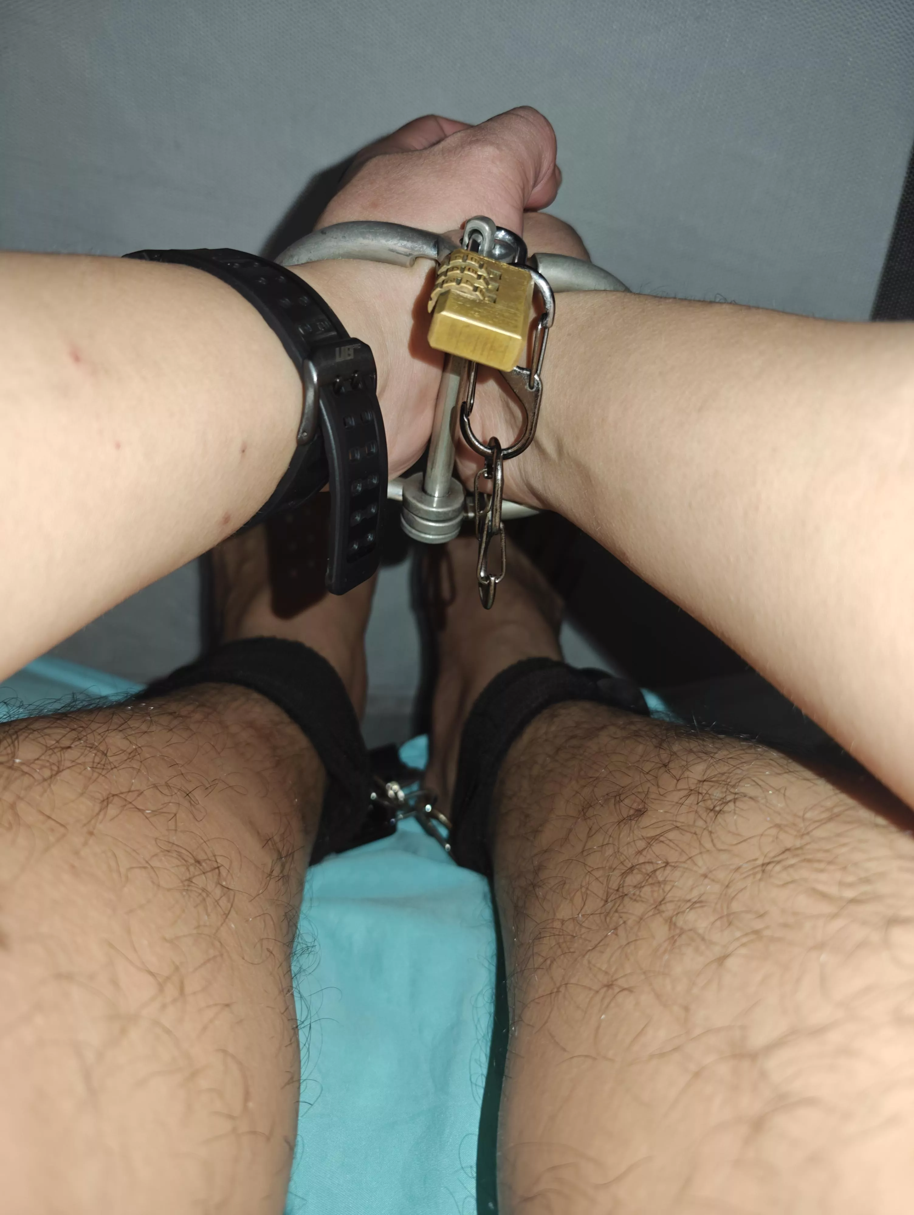 Daily sleep selfbondage