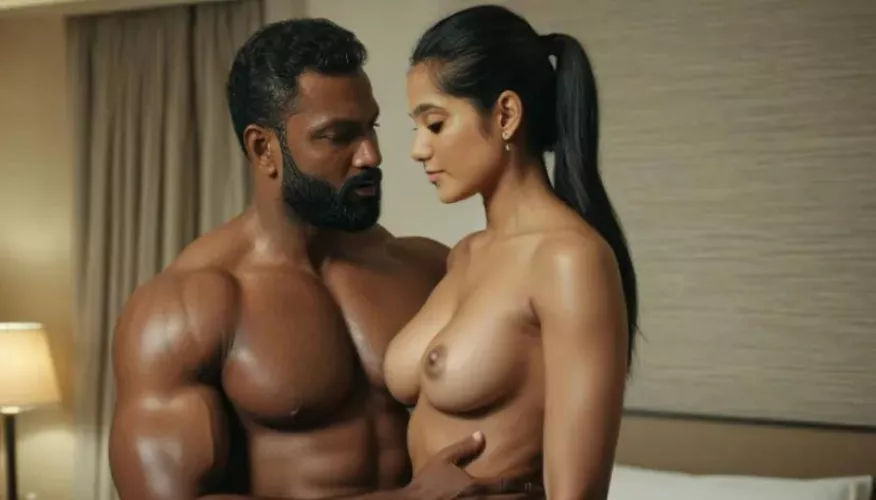 Desi wife went to please husband's boss last night