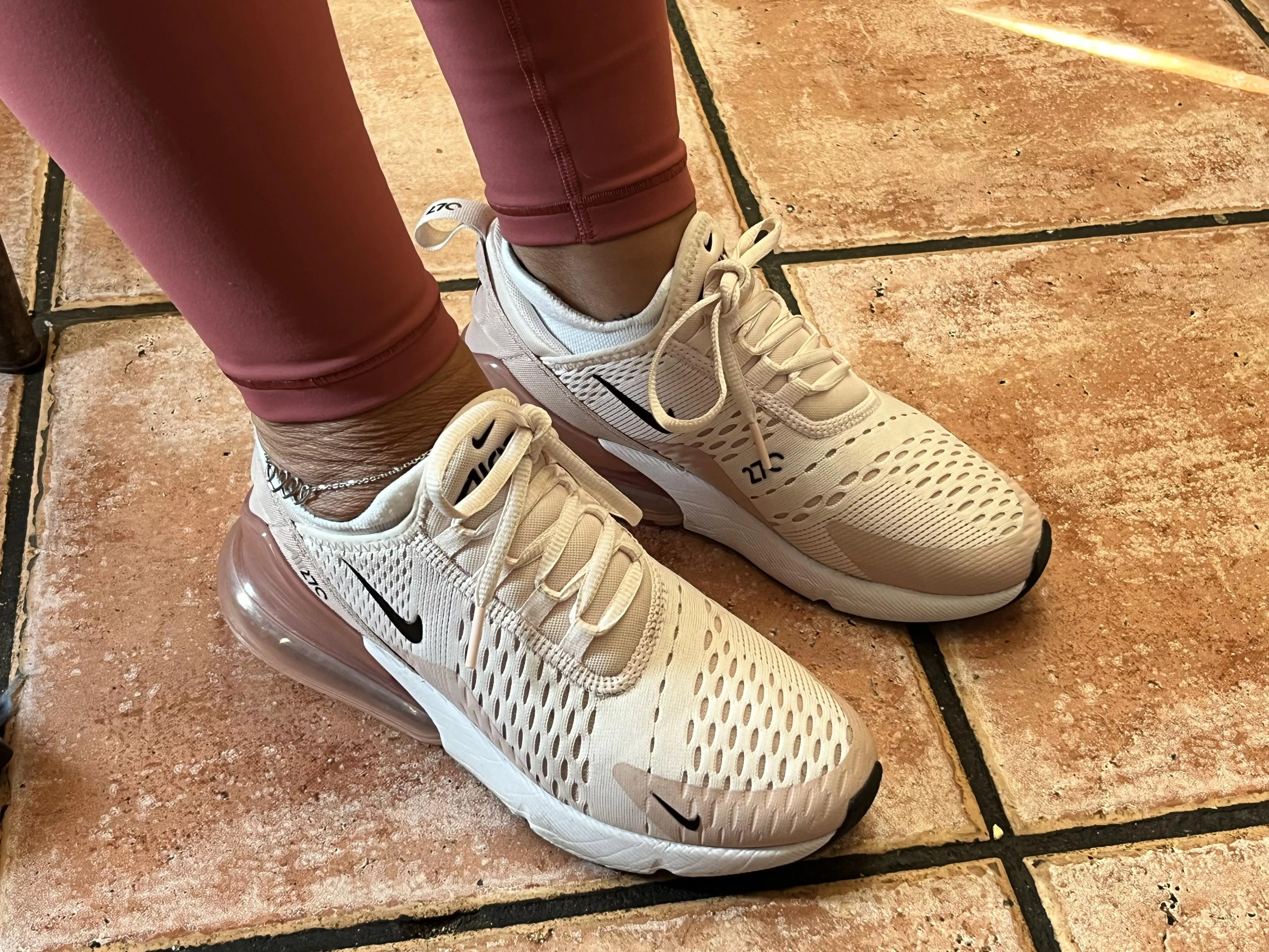 Does anyone notice in leggings and sneakers?