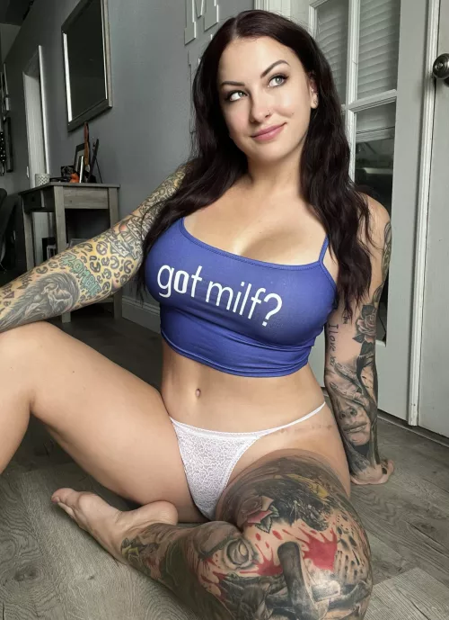 Does my MILF body still make your dick throb?