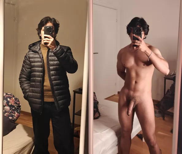 Fully clothed or fully confident... you pick