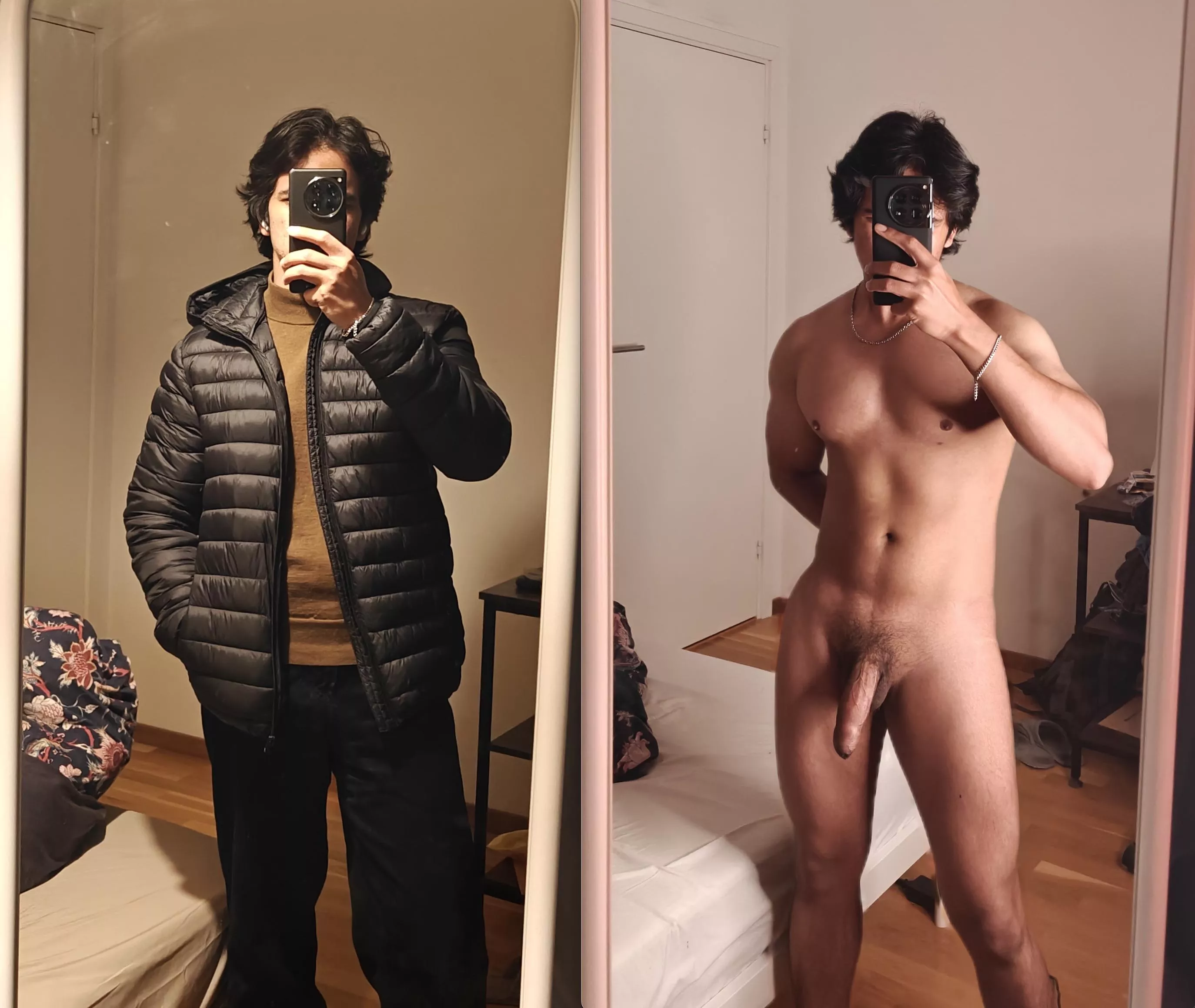 Fully clothed or fully confident... you pick