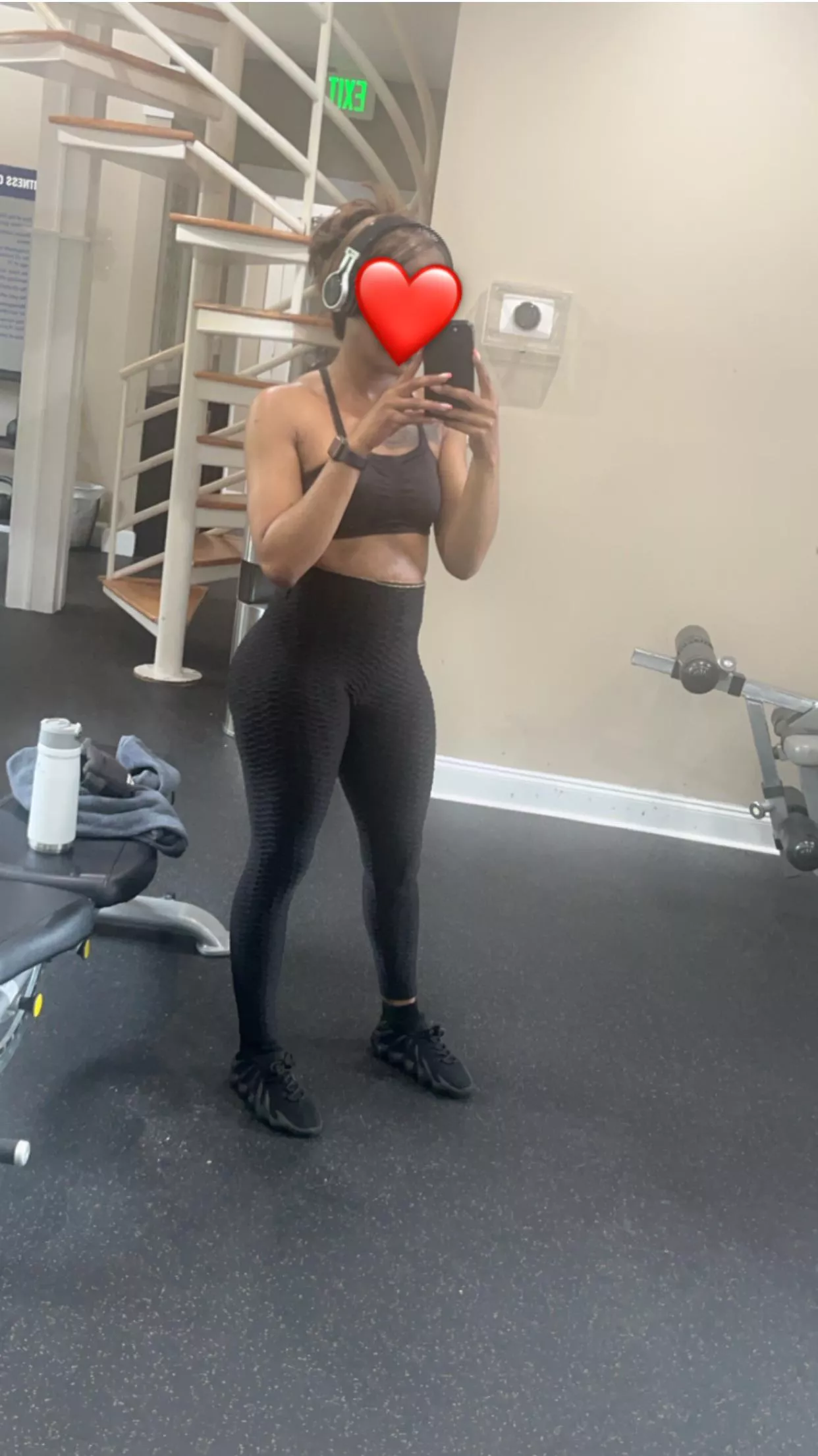 Gym bae 🤸🏾‍♀️💪🏿‼️❤️