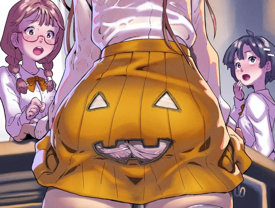 Halloween Jack O' Lantern Skirt Troubles (Soon) [Original]