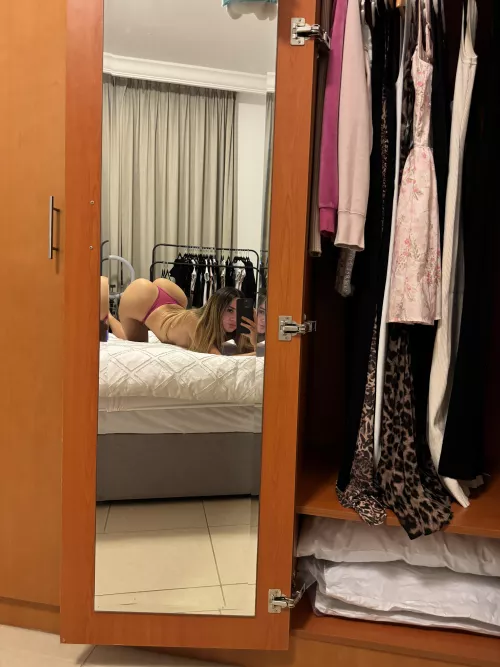 How about you pull my panties to the side and show me a good time? Now we are talking :P 