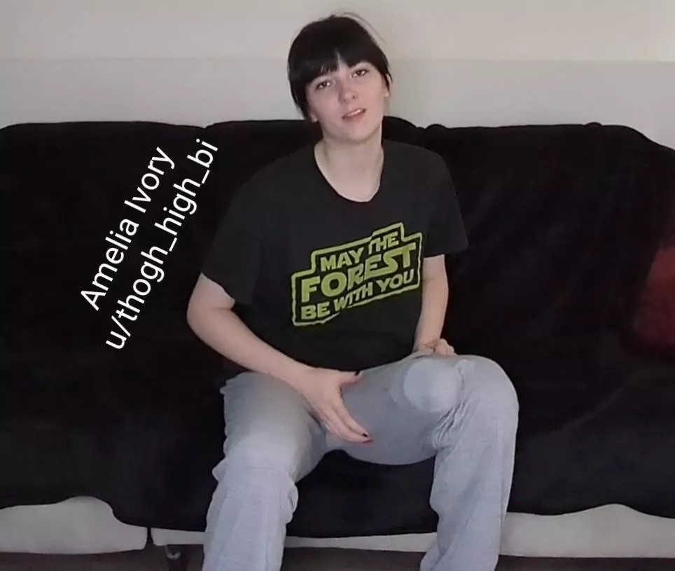 How big would you guess this beast in my sweatpants is?