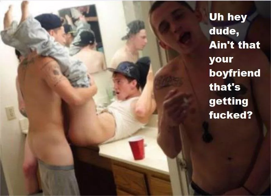 How often do you get to watch your partner have a good time?