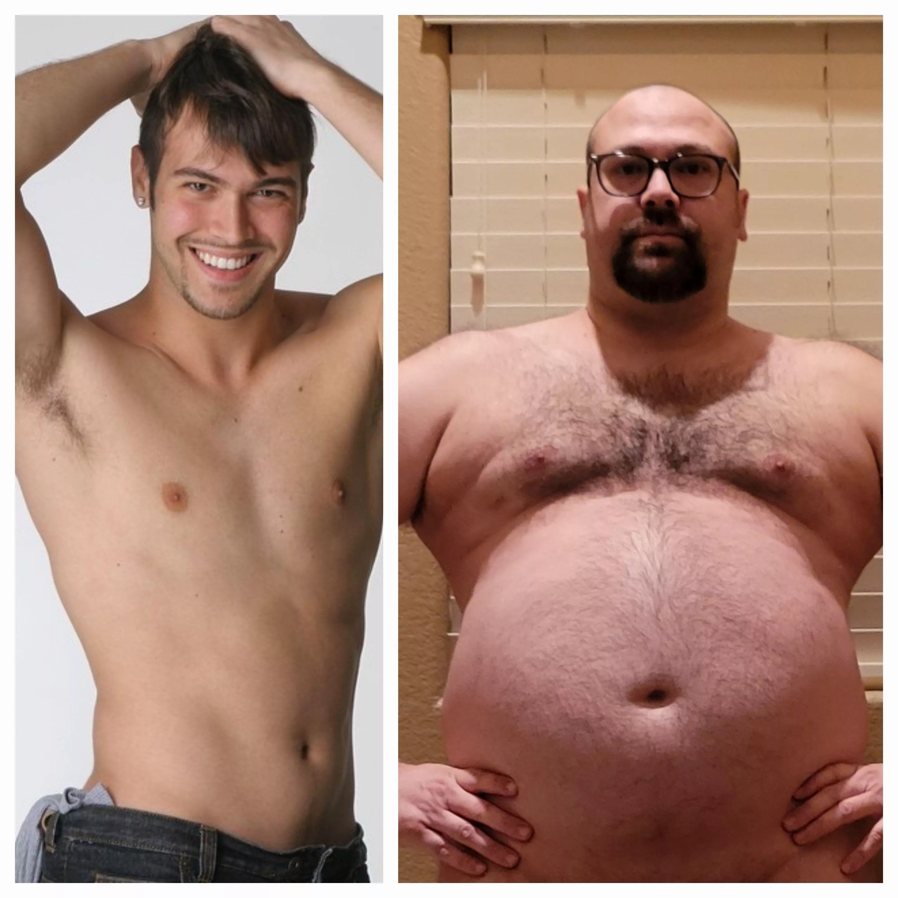 I didn't want to workout to stay thin. And I love food and marijuana. 