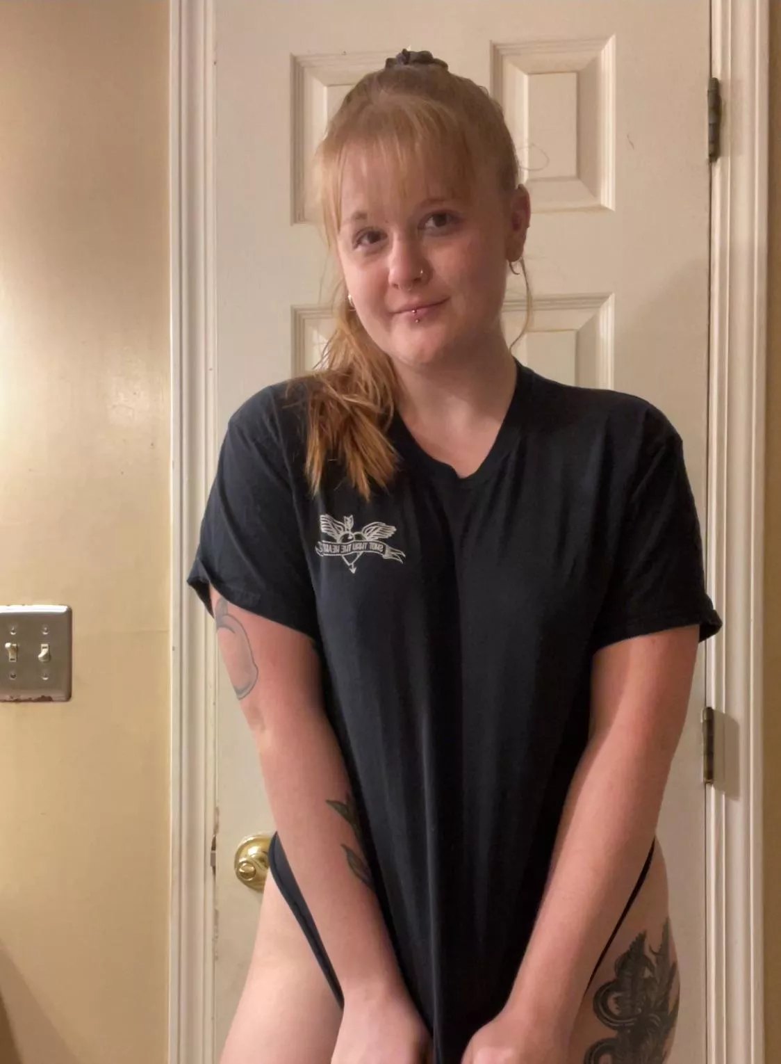 i dont wear t shirts often, but sometimes theyre just so comfy! 