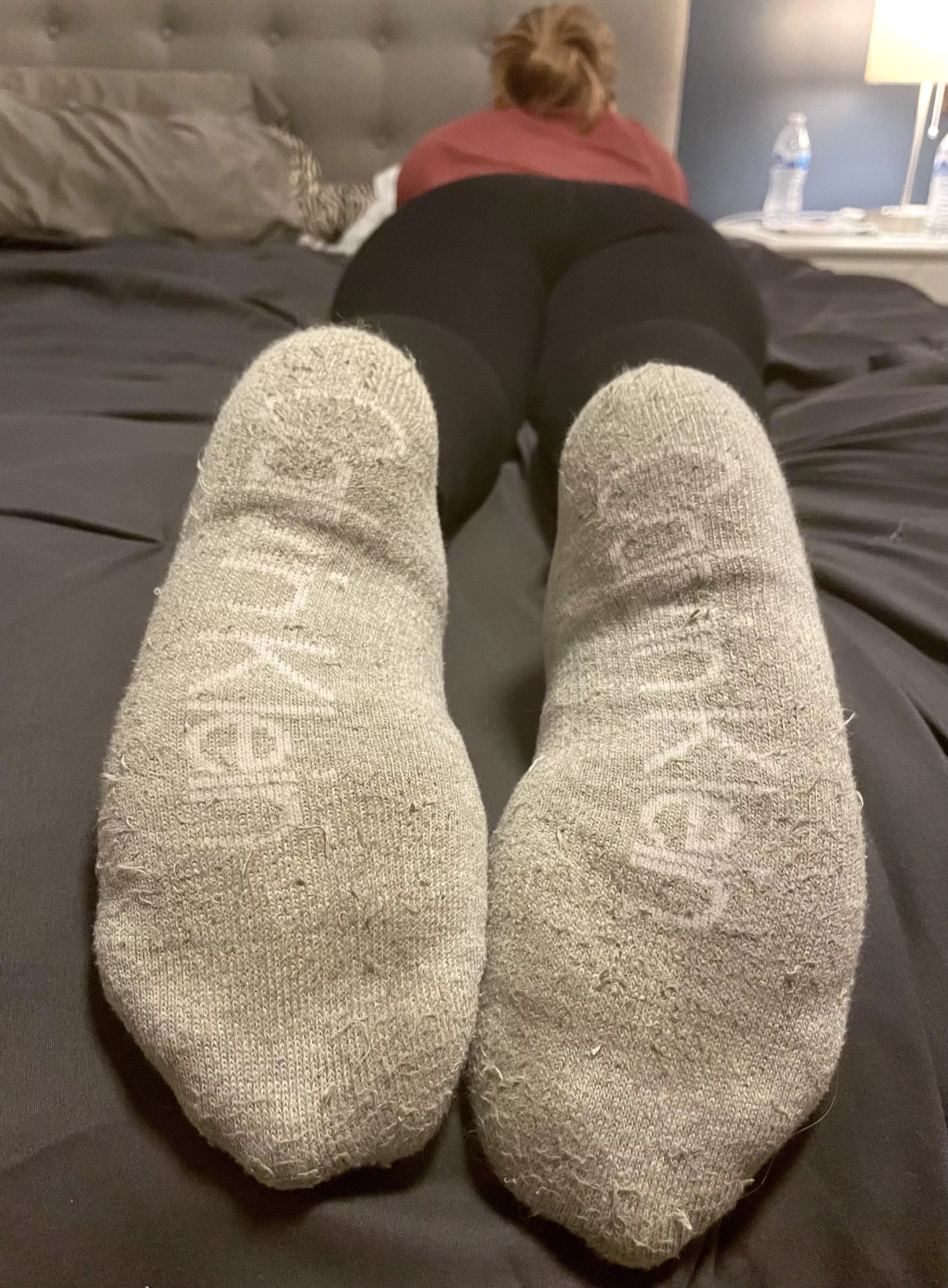 I finally got some Calvin Klein socks to go along with my thongs!