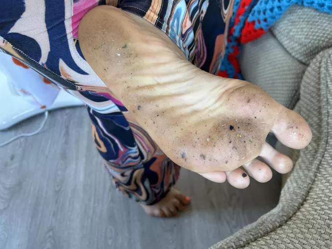 I have not been giving these dirty feet the love they deserve