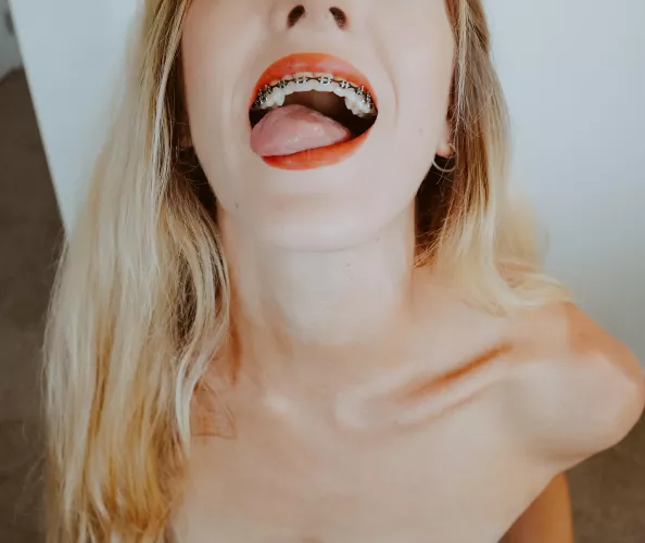 I hope you’re okay with red lipstick on your cock