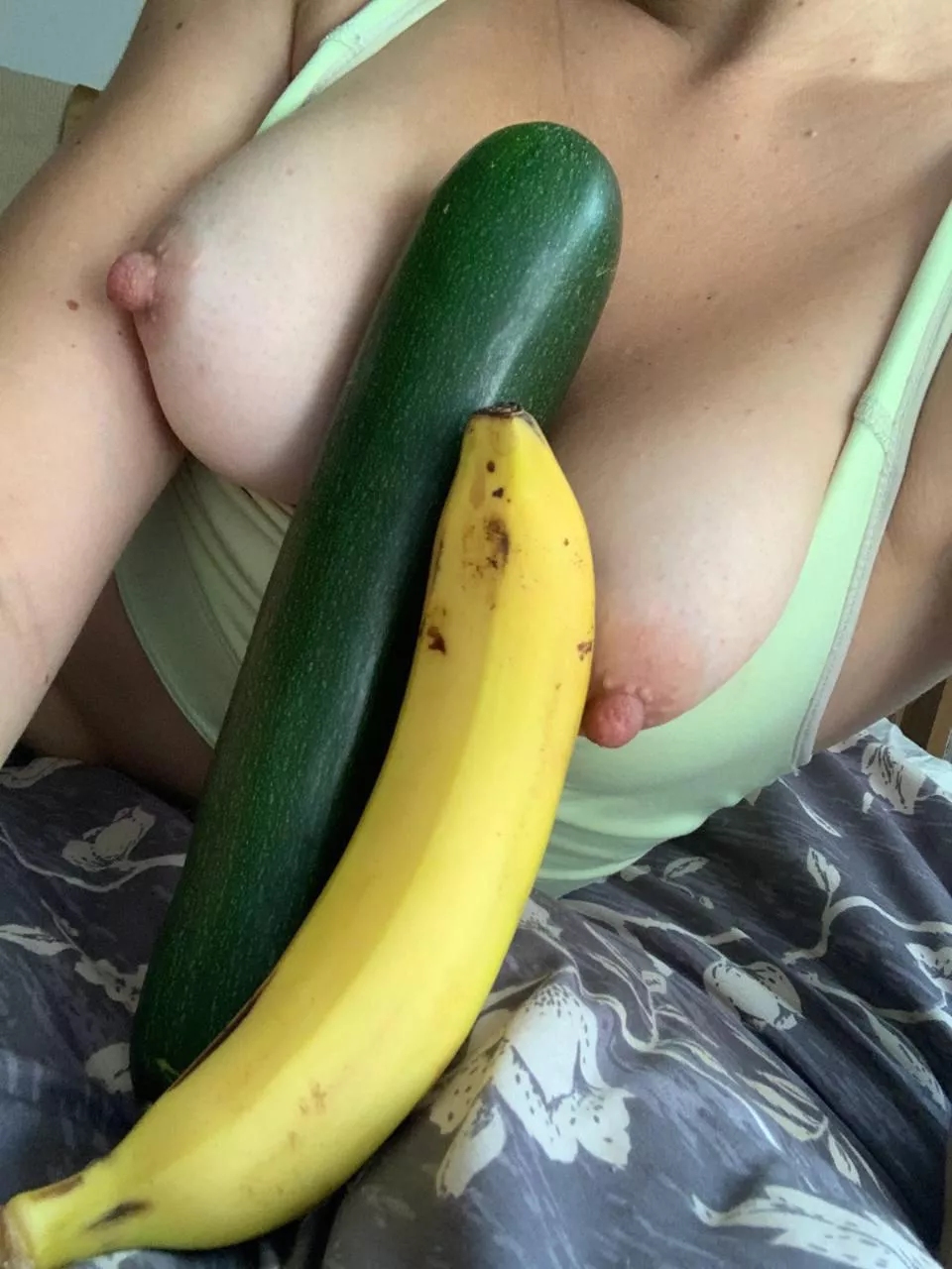 I love how this big cucumber made me cum!