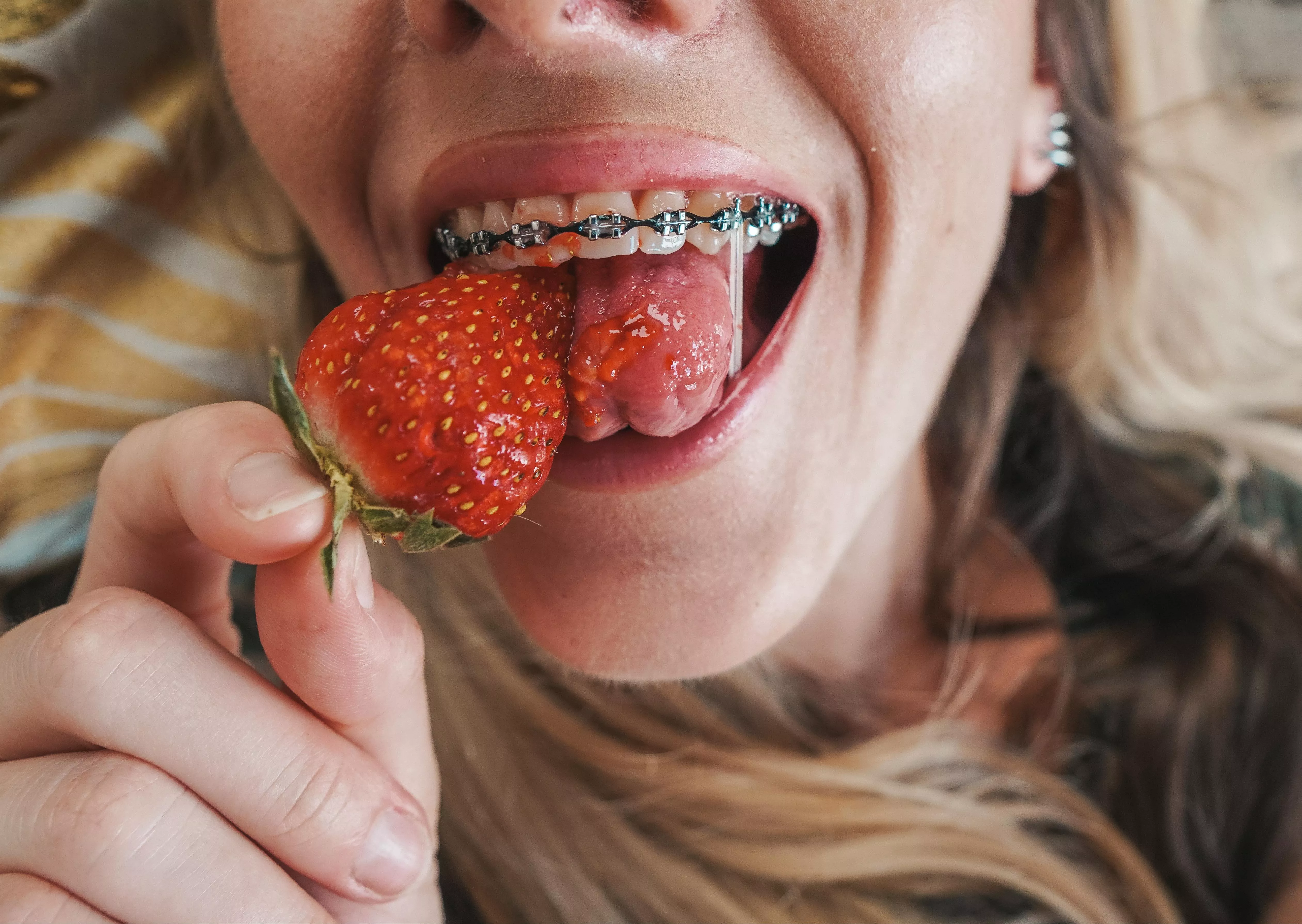 I made a mess of this strawberry, but I’d be much more careful with you