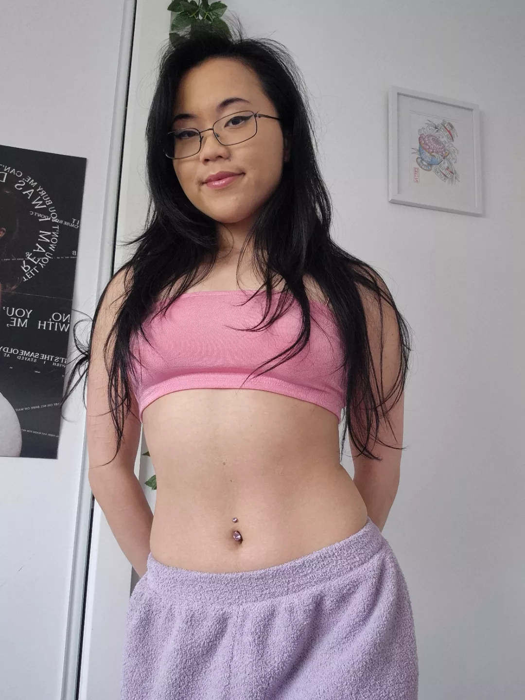 I think I should organise a midriff slumber party 