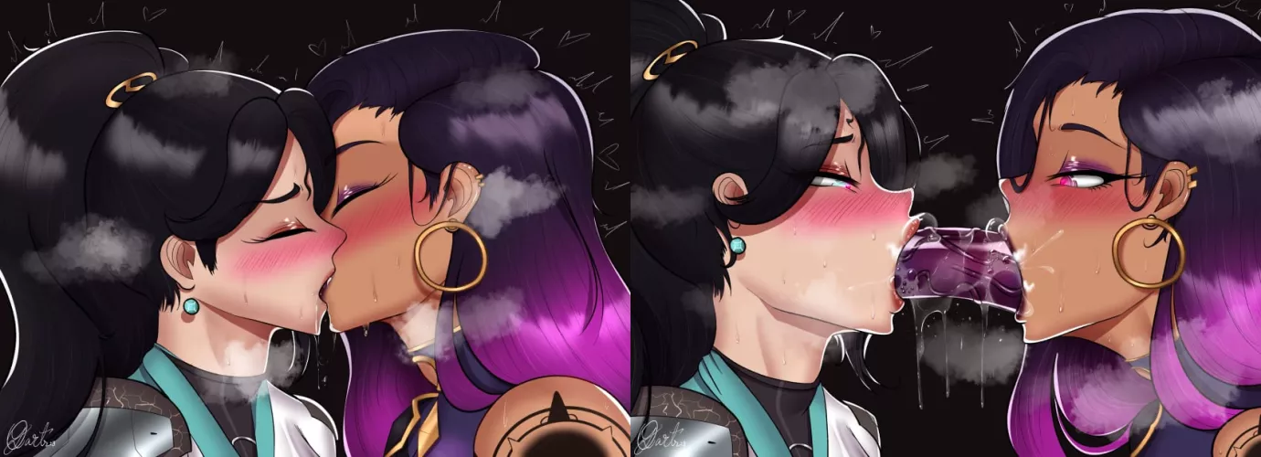 I want to daily practice deepthroating with my bestie