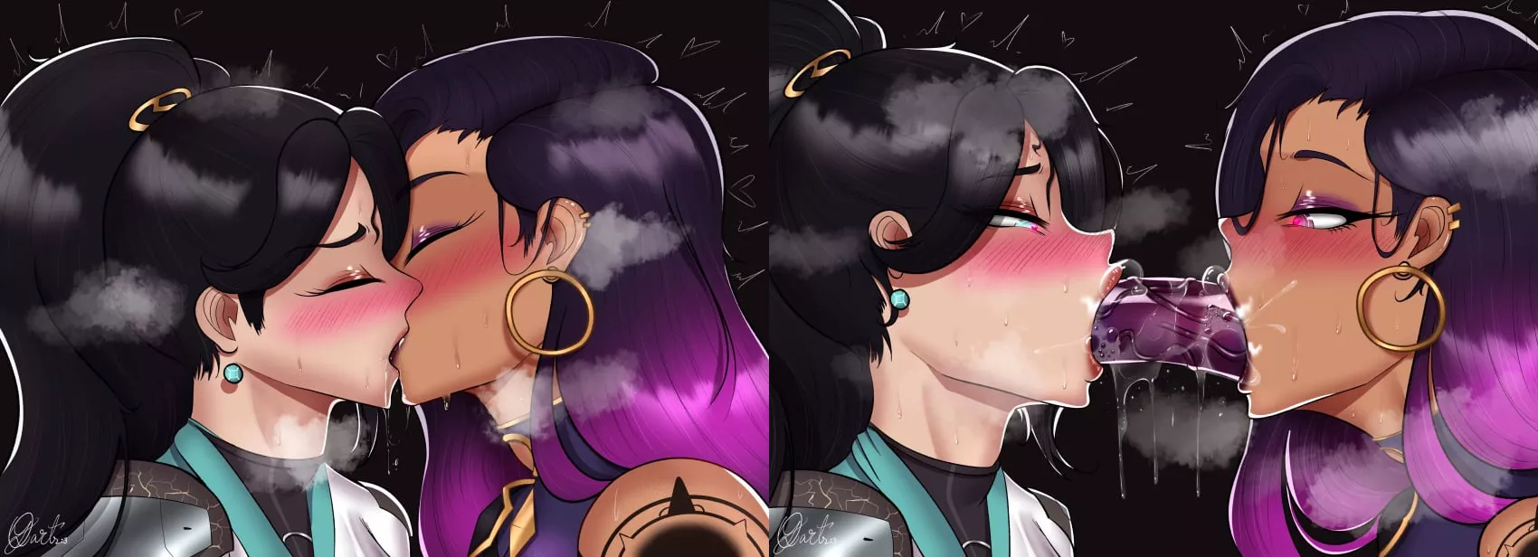 I want to daily practice deepthroating with my bestie