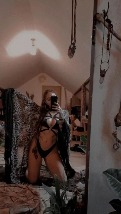 I wish you could play with these small boobs daily.