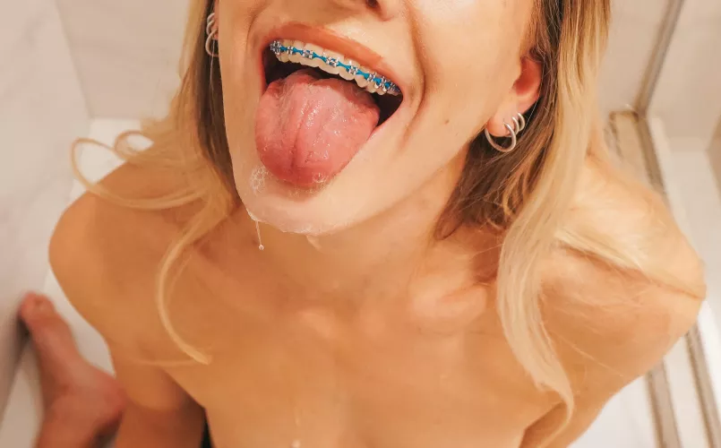 I’m sitting on the shower floor, so we can get as messy as you want