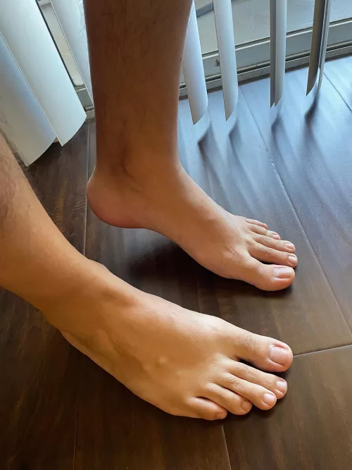 I've been told I have really nice looking feet for a guy