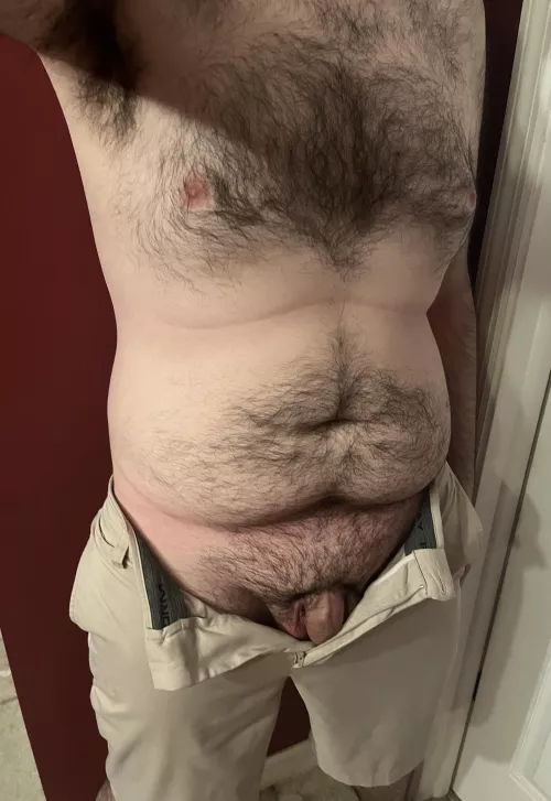 Just pull my pants down and I’m all yours 