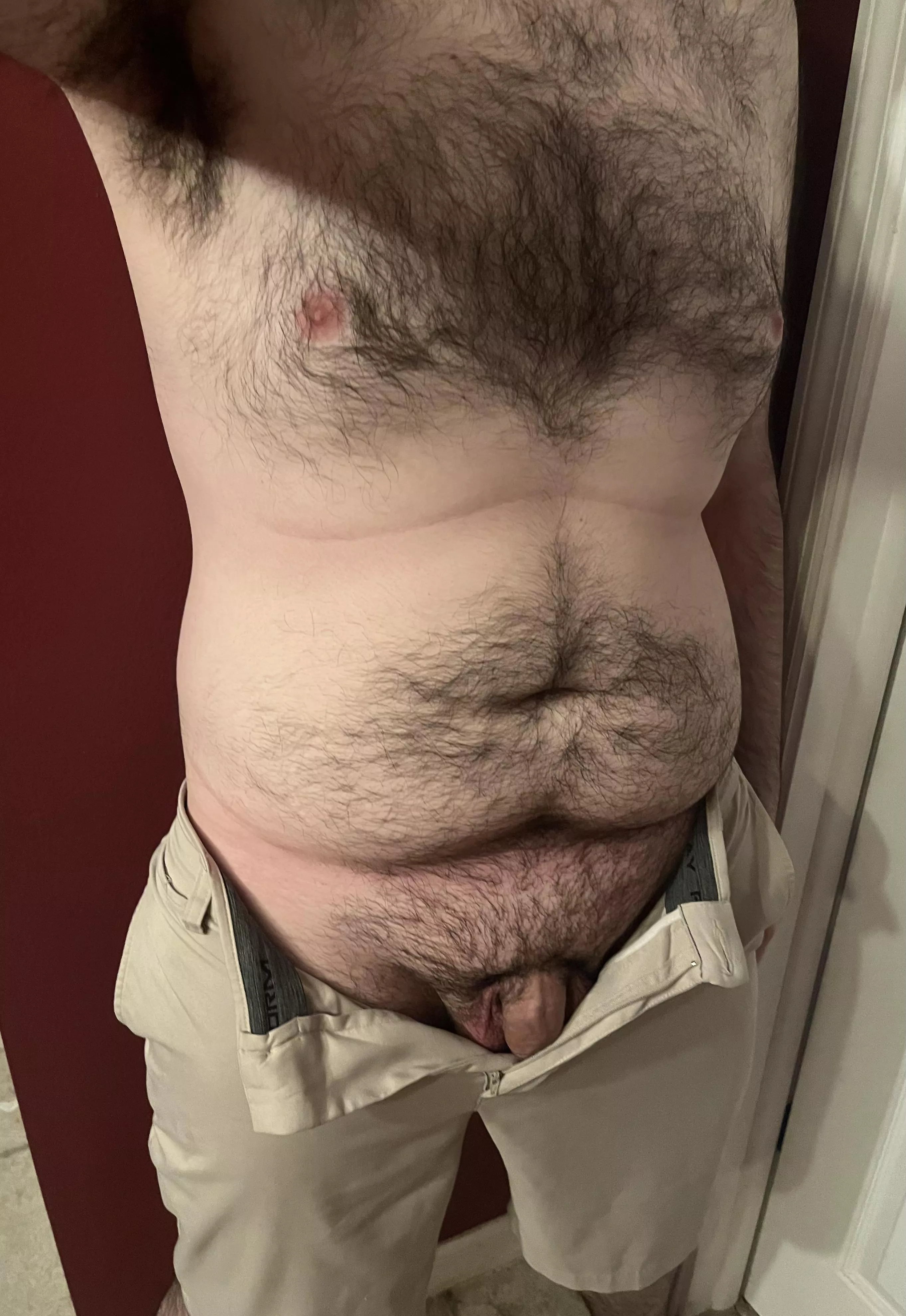 Just pull my pants down and I’m all yours 