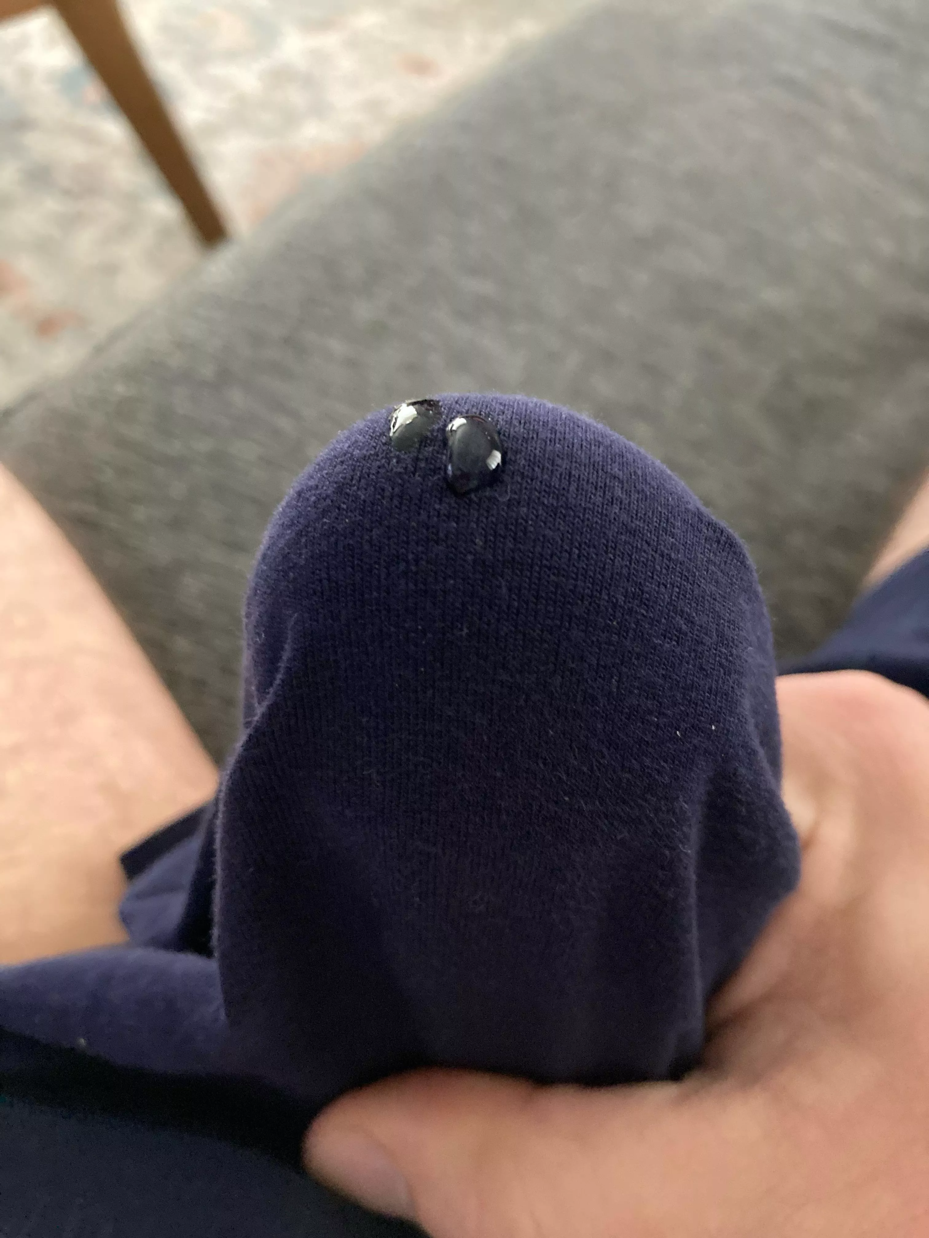 Just started work and I’m already leaking through