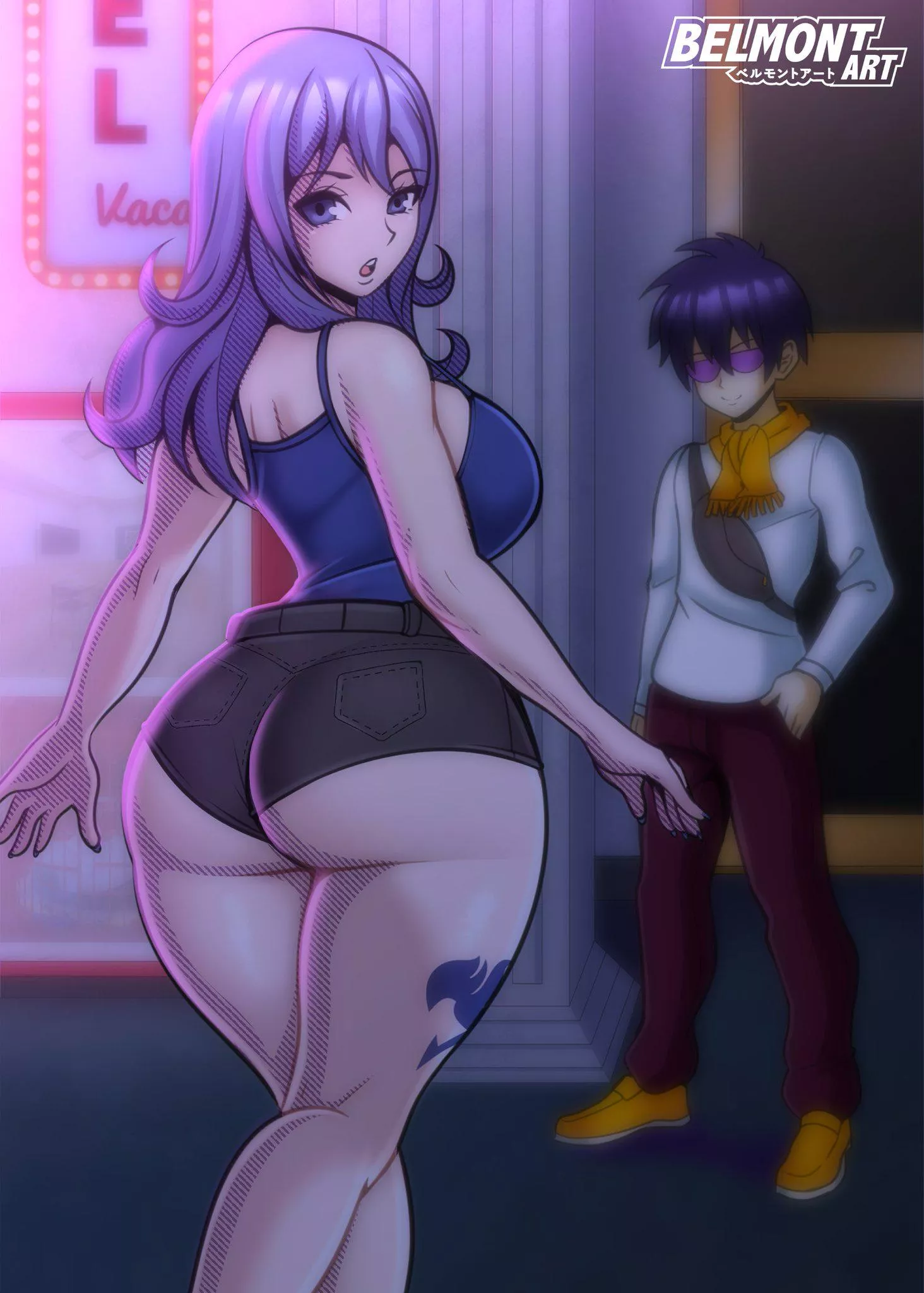 Juvia (Belmont art)[Fairytail]