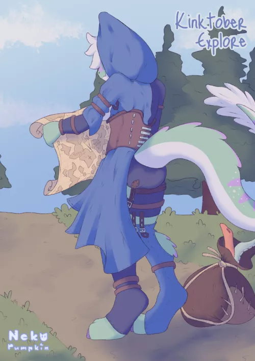 Kinktober - Explore [F] (nekopumpkin)