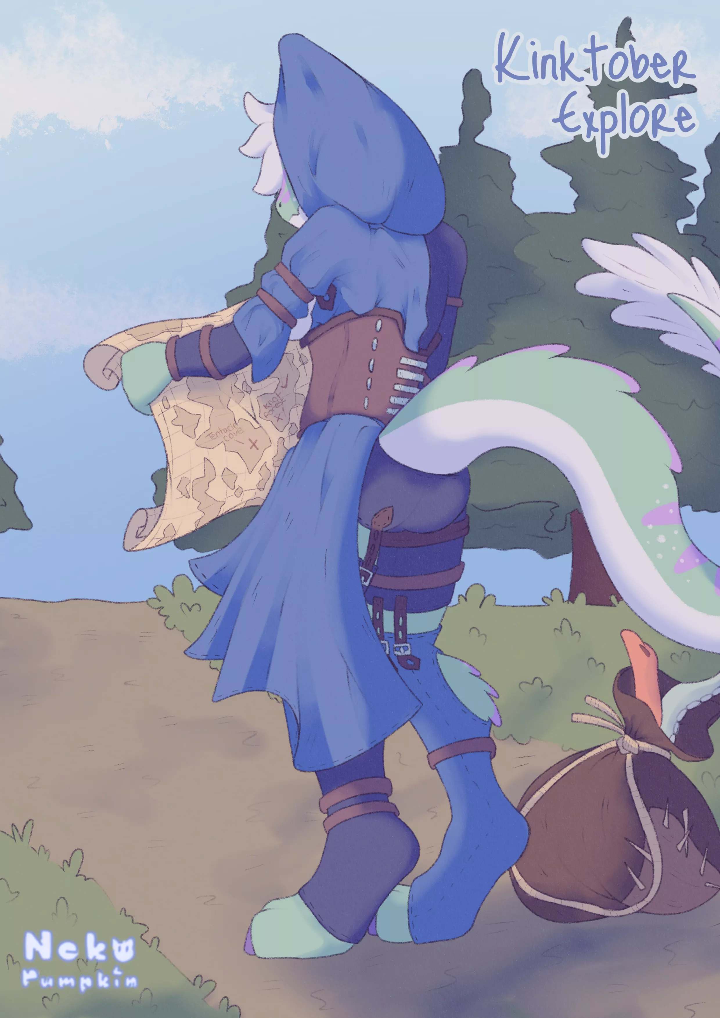 Kinktober - Explore [F] (nekopumpkin)