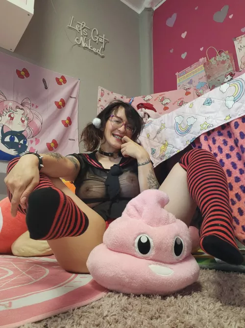 Laughing at you while you sniffing them 😬 