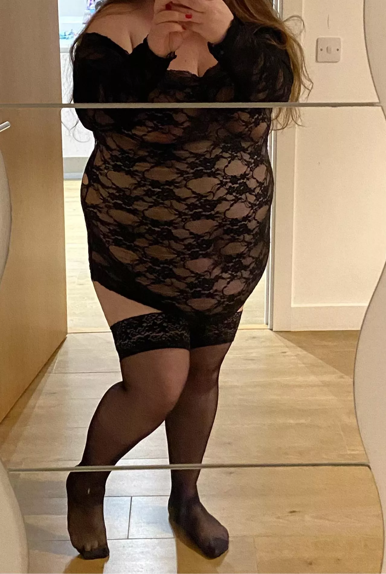 Let me get my heels and will be ready for you 