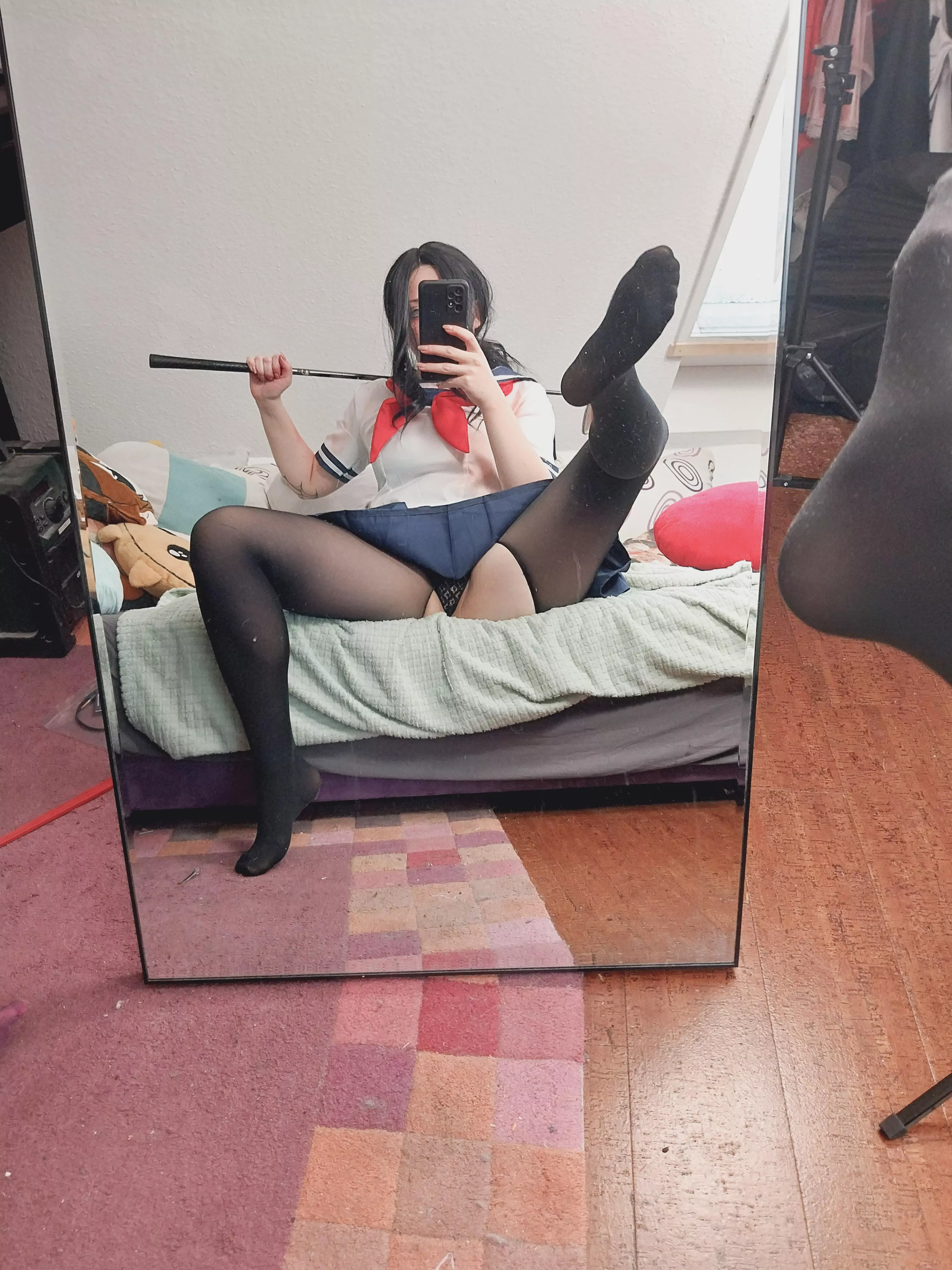 Lick my soles, senpai? By lulu