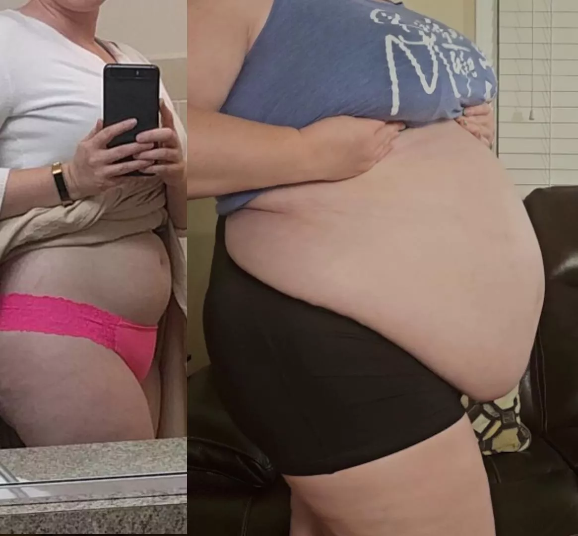 Loving food and the feeling of being stuffed has my body looking better than ever!