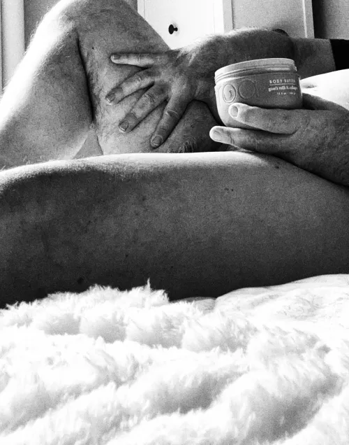 [M]. The moisturiser needs to go everywhere 😉