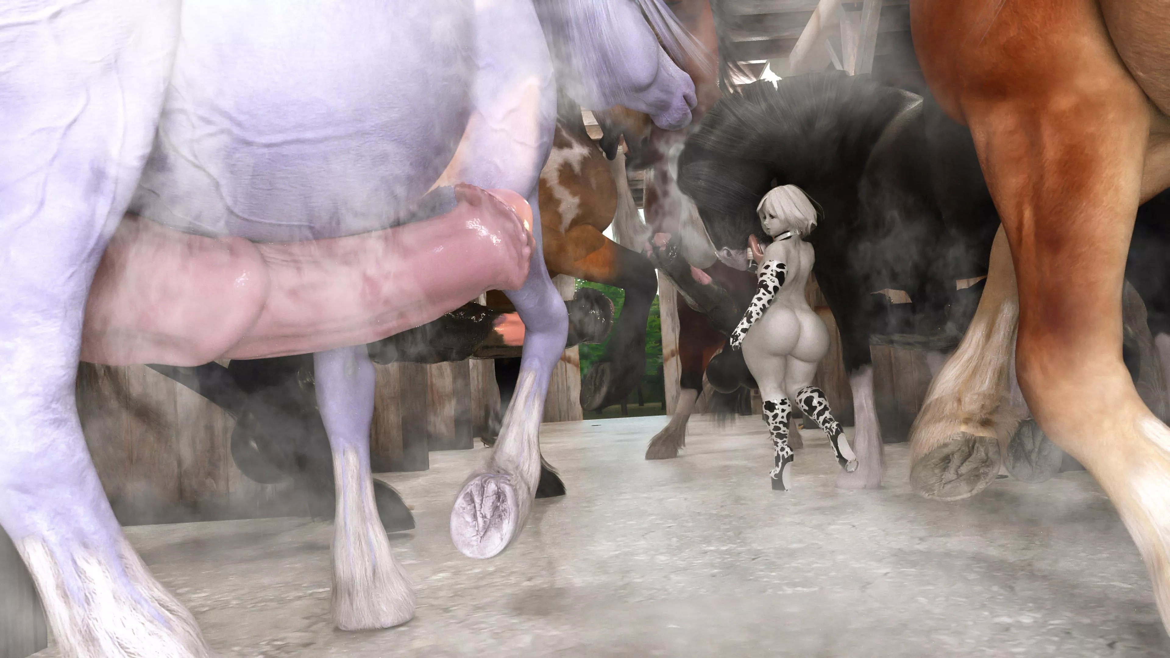 [M4F] One day, horses around the world gain human intelligence! It's only a matter of time until the superior race dominants the Earth!