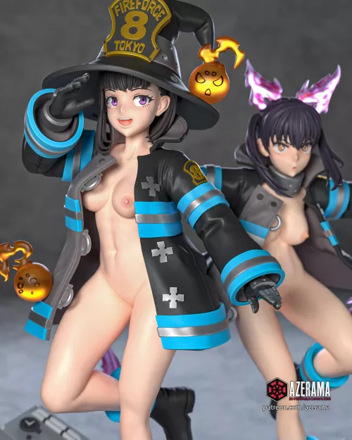 Maki Oze and Tamaki Kotatsu 3D Model for 3D Printing