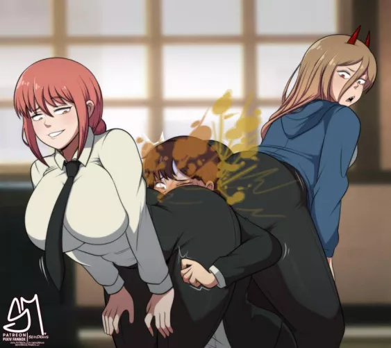 Makima, Kobeni, and Power