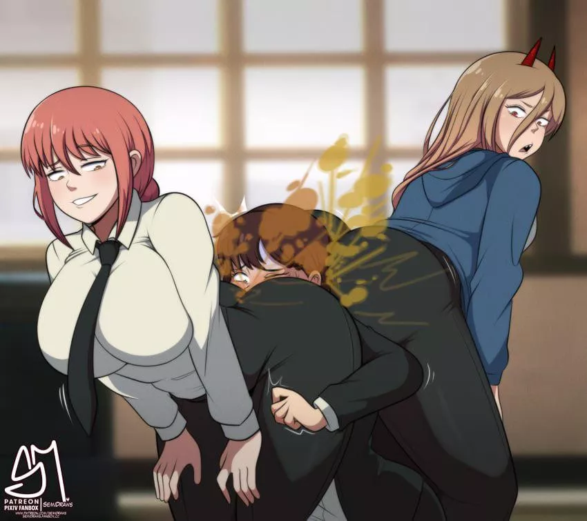 Makima, Kobeni, and Power