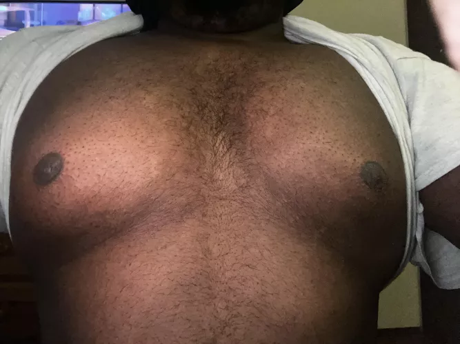 My nipples are begging to be sucked on