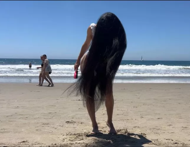 My sexy Long black hair 🖤