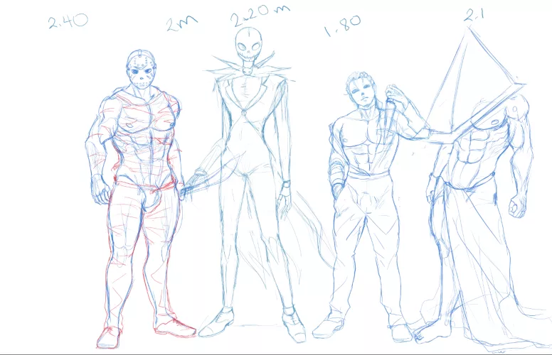 Need help! I don't know which killer/monster to put next to Jason Voorhees. I'm torn between Brahms (The Boy), Dracula (Hotel Transylvania), It (It), and Nemesis (Resident Evil).