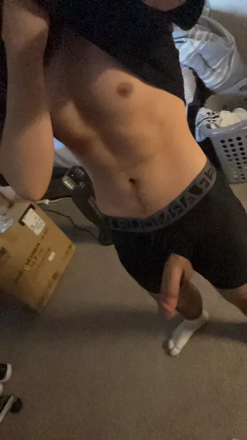 Need my morning wood drained, any volunteers