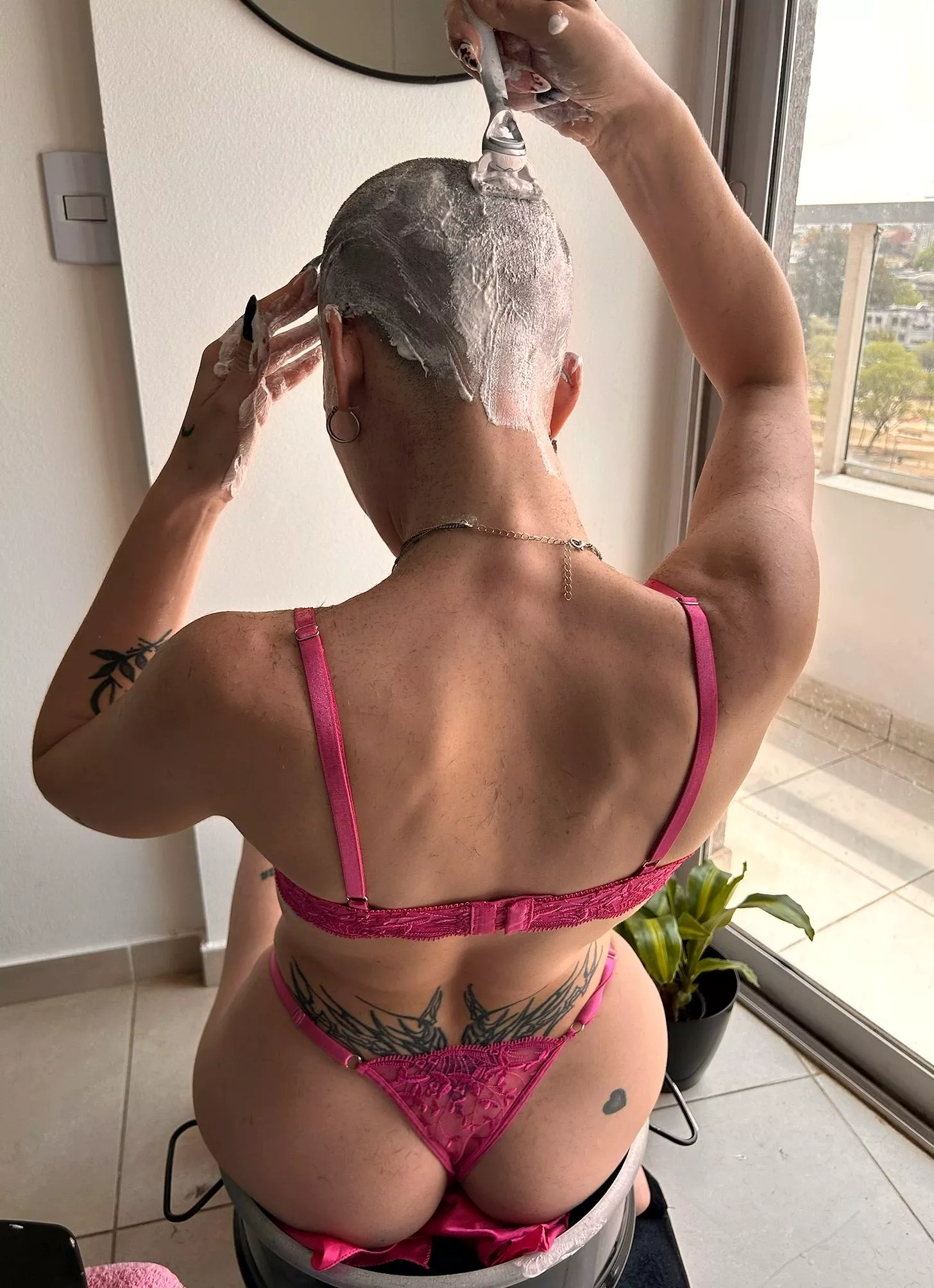 next tat' maybe on my bald headdd...