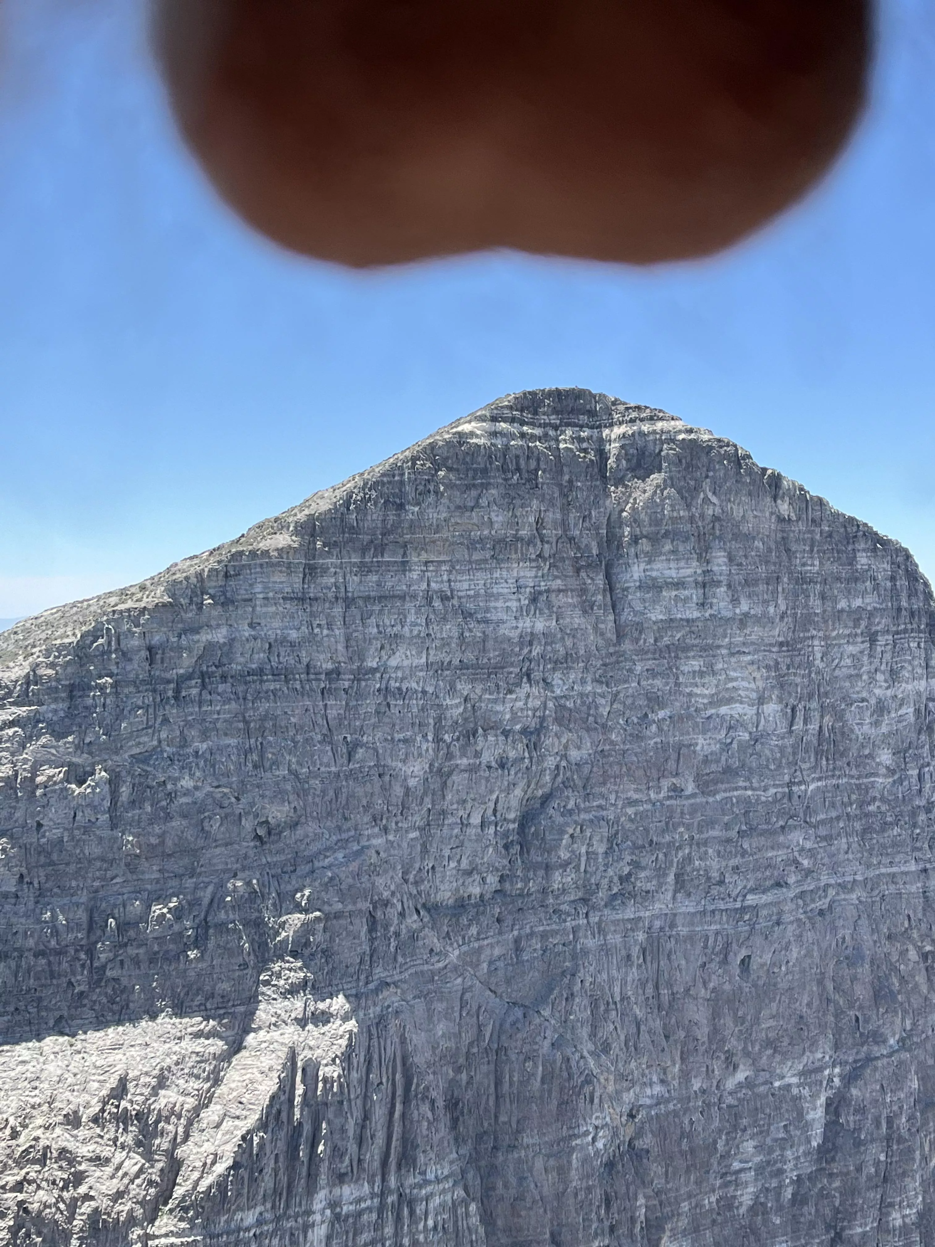 Notch peak, the second largest cliff face in America
